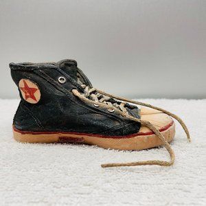 EUC Miniature High-Top Tennis Shoe Paper Weight, Left Foot, (1 of 2 Listed)